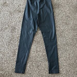 Khy Faux Leather Black Leggings